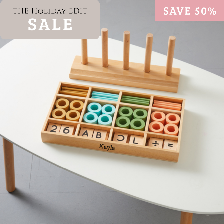 Wooden Path To Math Set  (Discount applied at checkout)